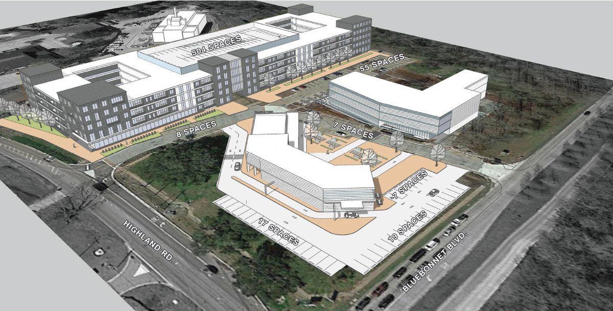 Building 2 @Highland - Office, Restaurant, Retail Space Available: 2 Smart Way, Baton Rouge, LA 70810